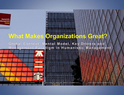 What Makes Organizations Great?